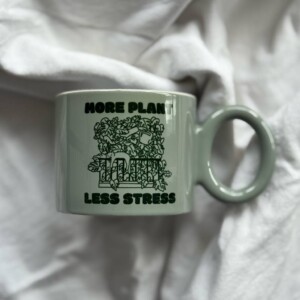 Горнятко “More plant, less stress”